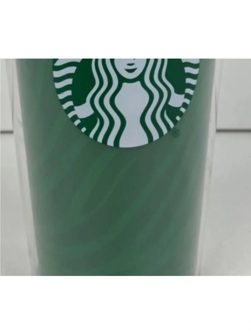 Starbucks 16oz Mermaid Reusable Cold Cup Green Zebra Siren Tumbler 2021 NEW